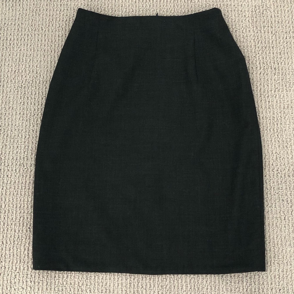 KS Selection Charcoal gray pencil skirt